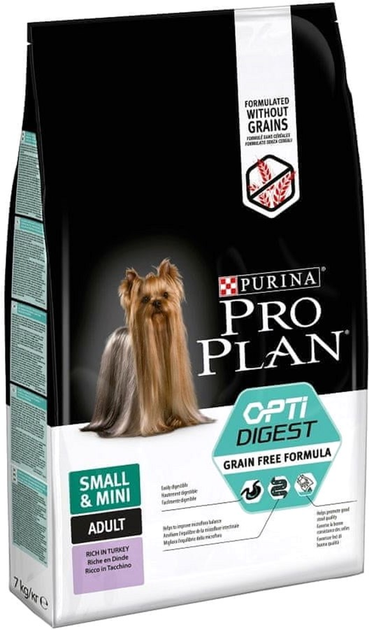 Сухий корм Purina Pro Plan Grain Free Adult Small Mini Sensitive Digestion 7 кг (7613036731256) - зображення 2