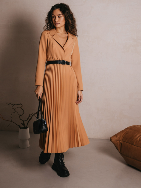 Сукня довга осіння жіноча Seventeen 2030.5301 L-XL Коричнева від Rozetka на платформі USKIDKA Акція на Сукня довга осіння жіноча Seventeen 2030.5301 L-XL Коричнева від Rozetka