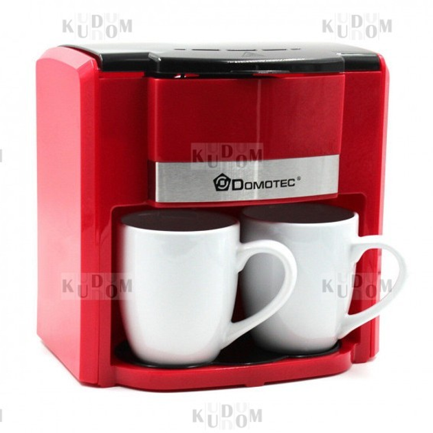 Электрическая капельная кофеварка для дома на 2 чашки DОMОТЕС МS 0705 .