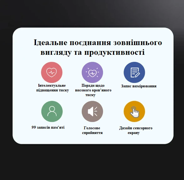 Умный Цифровой Автоматический Тонометр Besting с сенсорным экраном голосовой монитор артериального давления на запястье - изображение 12