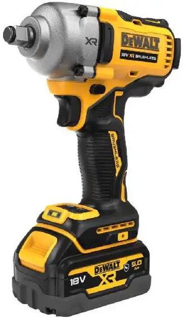 Гайковерт ударный аккумуляторный бесщёточный DeWALT DCF891P2G – фото ...