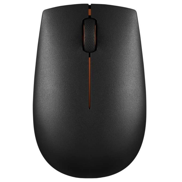 Мышь компьютерная Lenovo 300 Wireless Compact Mouse Беспроводная Черная ...