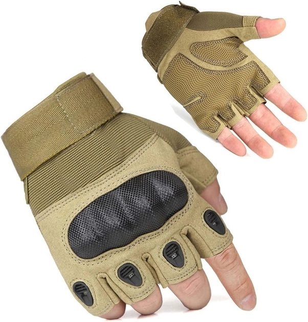 Тактические безпалые перчатки HASAGEI XL (#EKIP12XL) - изображение 1