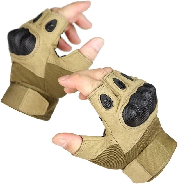 Тактические безпалые перчатки HASAGEI L (#EKIP12L) - изображение 2