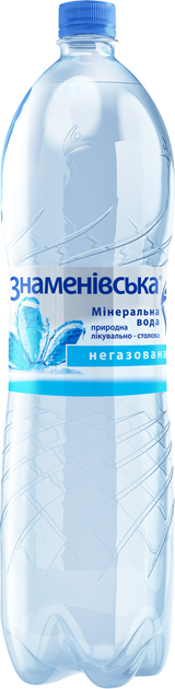 Упаковка минеральной негазированной воды Знаменівська 1.5 л х 6 бутылок ...