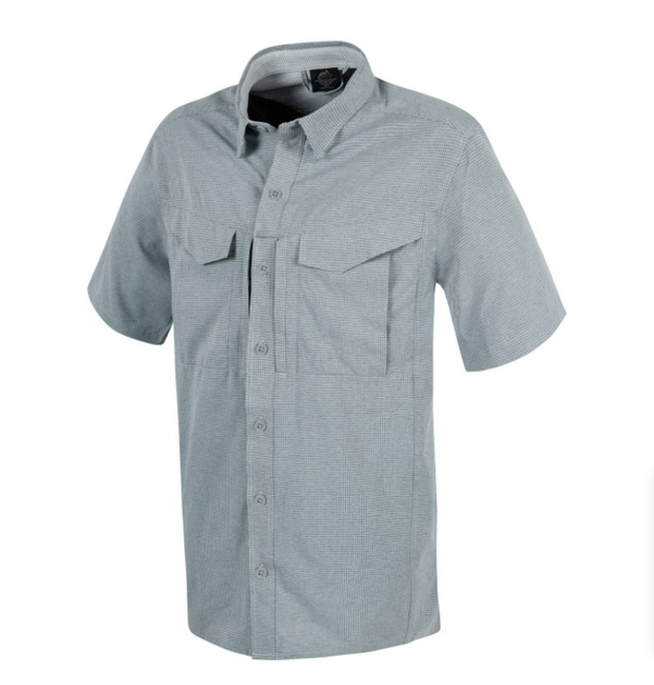 Сорочка Ultralight з коротким рукавом Defender MK2 Ultralight Shirt Short Sleeve Helikon-Tex Light Blue XXL Тактична чоловіча - зображення 1