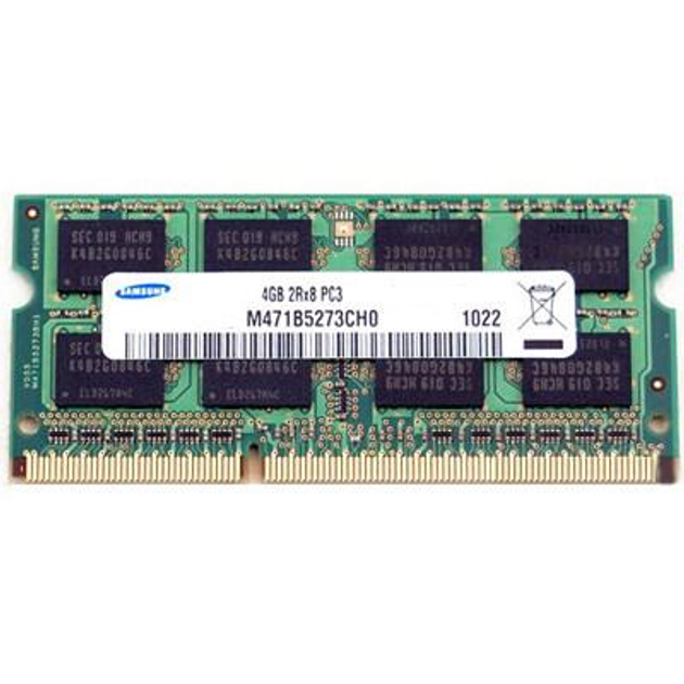 Модуль пам'яті для ноутбука Samsung SoDIMM DDR3 4GB 1600 MHz ...
