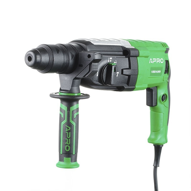 Перфоратор прямий APRO 1050H 3,5 Дж 1050 Вт 5100 уд/хв SDS+ DFR кейс - изображение 3