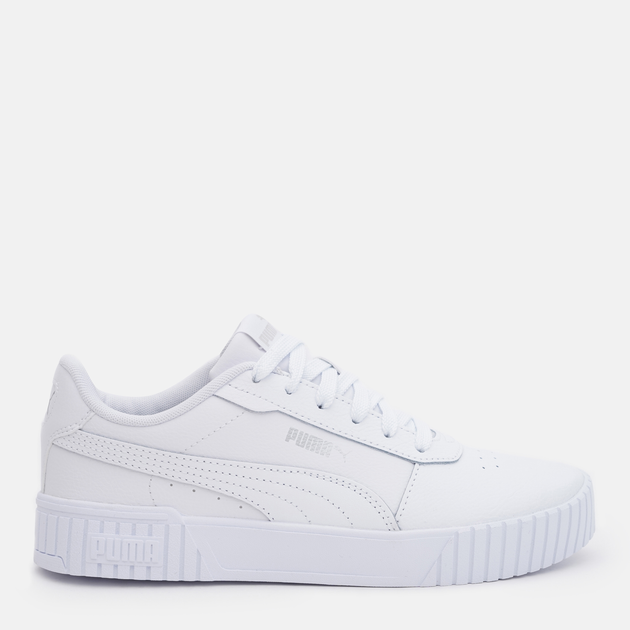 Жіночі кеди низькі Puma Carina 2.0 38584902 36 (3.5UK) 22.5 см Puma White-Puma White-Puma Silver (4065449411660) - зображення 1