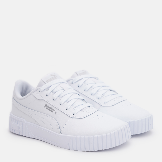 Жіночі кеди низькі Puma Carina 2.0 38584902 36 (3.5UK) 22.5 см Puma White-Puma White-Puma Silver (4065449411660) - зображення 2