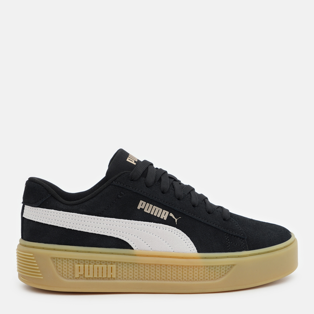 Puma basket platform top gold