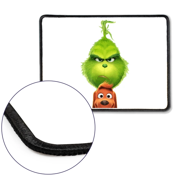 Коврик для мишки с оверлоком Гринч и Макс(Grinch & Max) (5962-3550-XL) XL - изображение 2