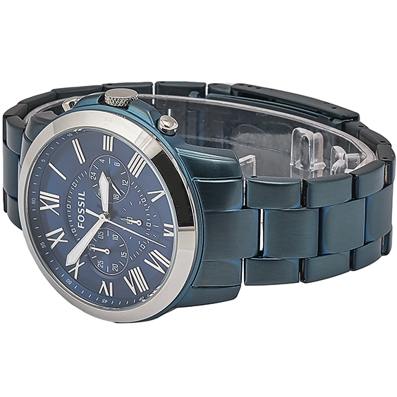 Мужские часы Fossil FS5230 / Синий браслет - изображение 3