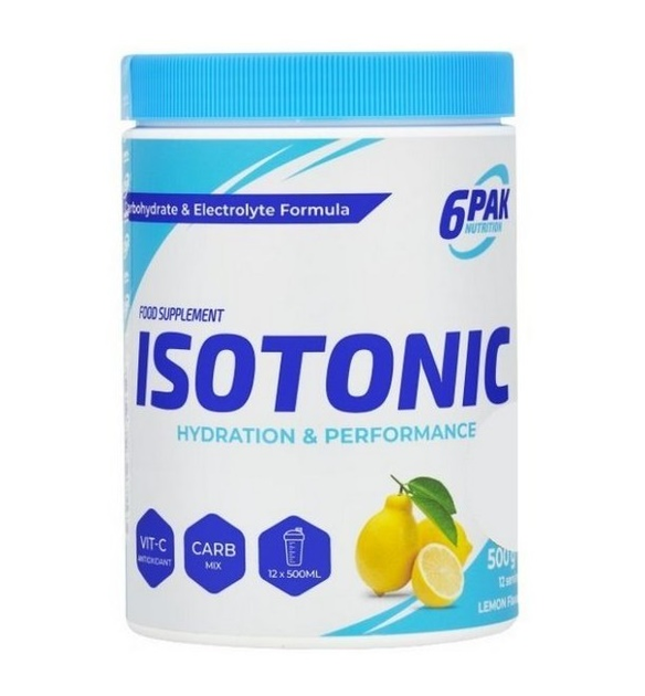 Изотоник 6PAK Nutrition Isotonic 500 g /12 servings/ Lemon – фото ...