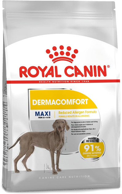 Sucha karma dla psów Royal Canin CCN Dermacomfort Maxi 12 kg (3182550928540) - obraz 1