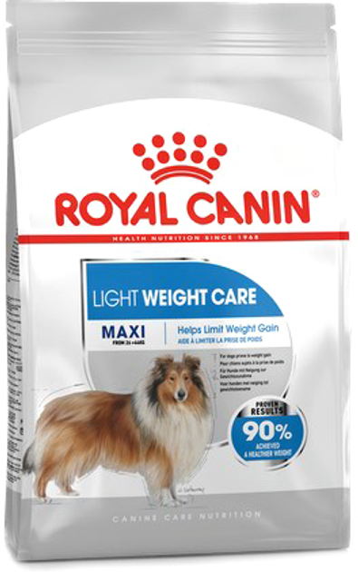 Sucha karma dla psów Royal Canin CCN Maxi Light Weight Care 3 kg (3182550852364) - obraz 1