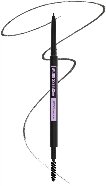 Kredka do brwi Maybelline New York Brow Ultra Slim 07 Czarna 0.9 g (3600531579494) - obraz 3