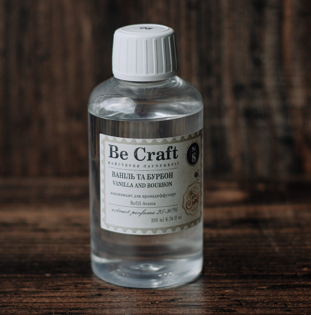 Аромодифузор Be Craft №8 Ваніль та бурбон 200мл поповнювач – купити ...