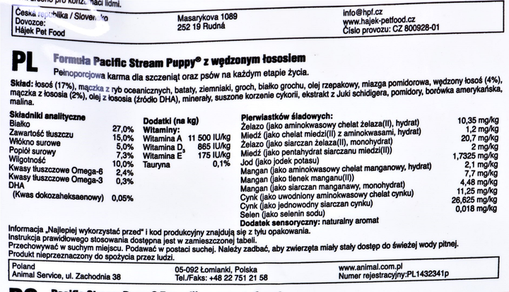 Sucha karma dla szczeniąt Taste of the Wild Pacific Stream Puppy z wędzonym łososiem 5.6kg (074198614332) - obraz 3