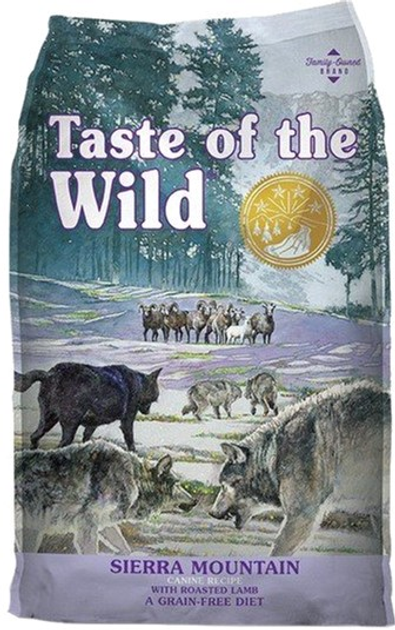 Sucha karma dla psów Taste of the Wild Sierra Mountain z jagnięciną 12.2 kg (074198614295) - obraz 1