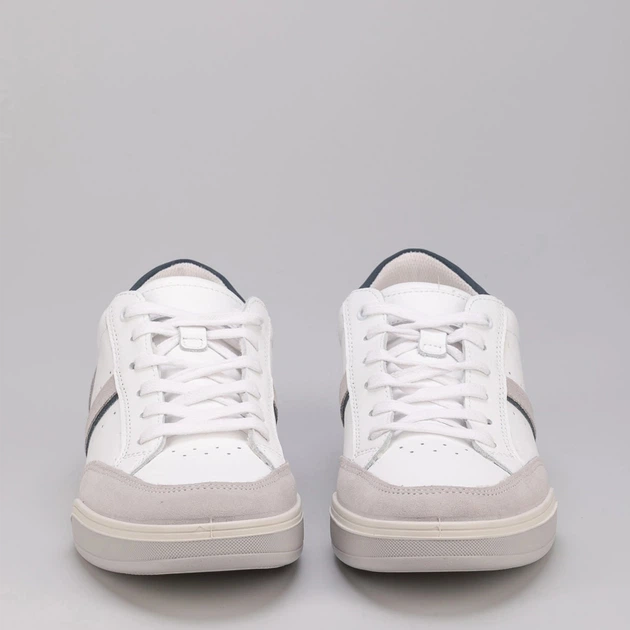 Sneakersy męskie skórzane do kostki Imac 151920 13005/009 44 28.5 cm Białe (1519202440358) - obraz 5