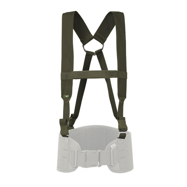 Военные плечевые разгрузочные ремни для тактического пояса Elite Ranger Green Лямки для РПС Олива (RB1250) - изображение 1