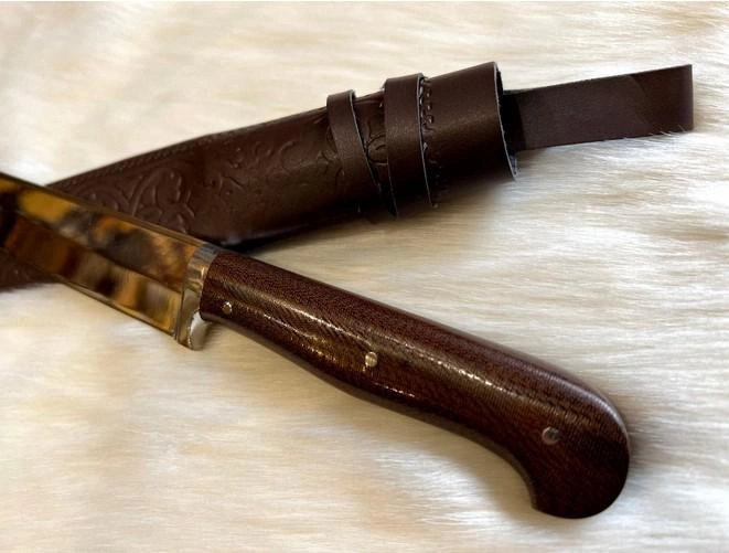 Нож пчак подарочный экземпляр Prezent Узбецкие традиции 18Д 26 см - изображение 2
