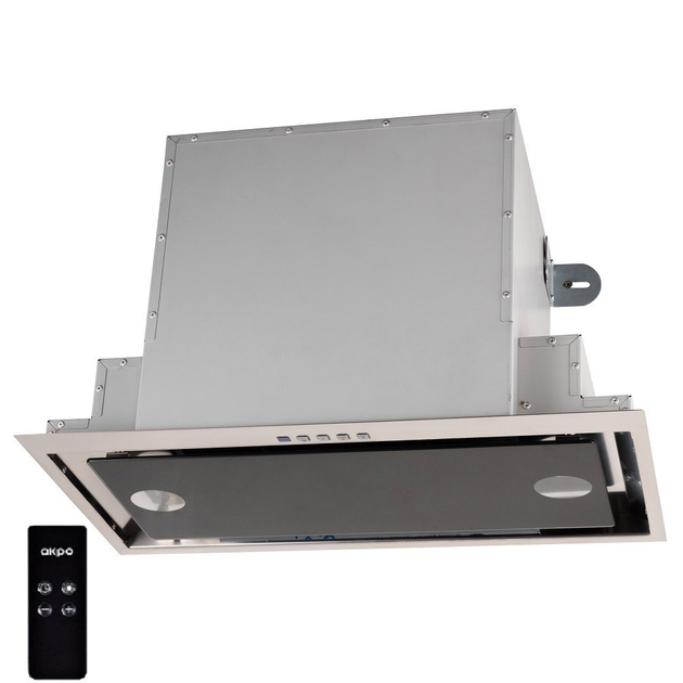 Вытяжка AKPO WK-10 Neva Glass 850 inox+black 60 - изображение 1
