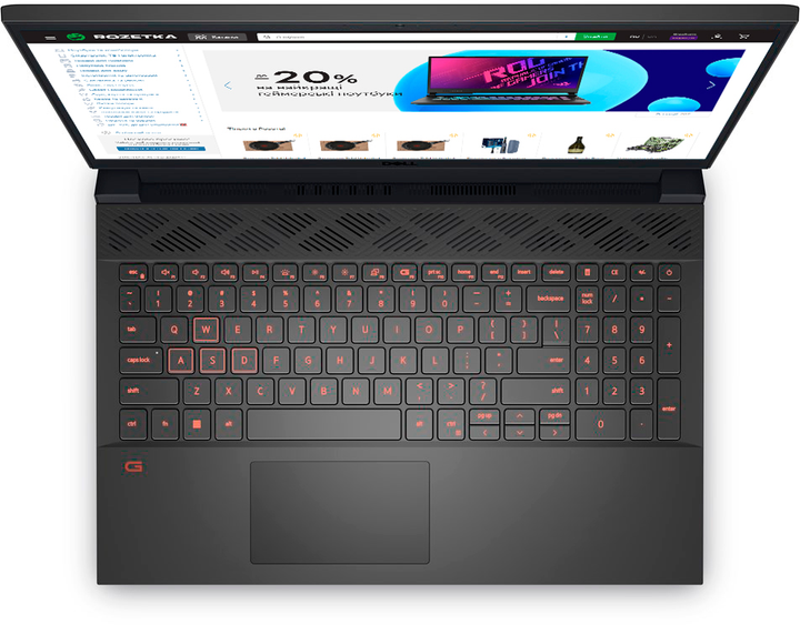 Laptop Dell Inspiron G15 5520 (MOBDELNOTBB11) Dark Shadow Grey - obraz 3