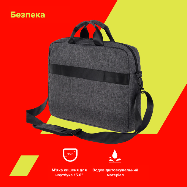 Сумка для ноутбука Canyon B-5 15.6" Gray (CNS-CB5G4) - зображення 10