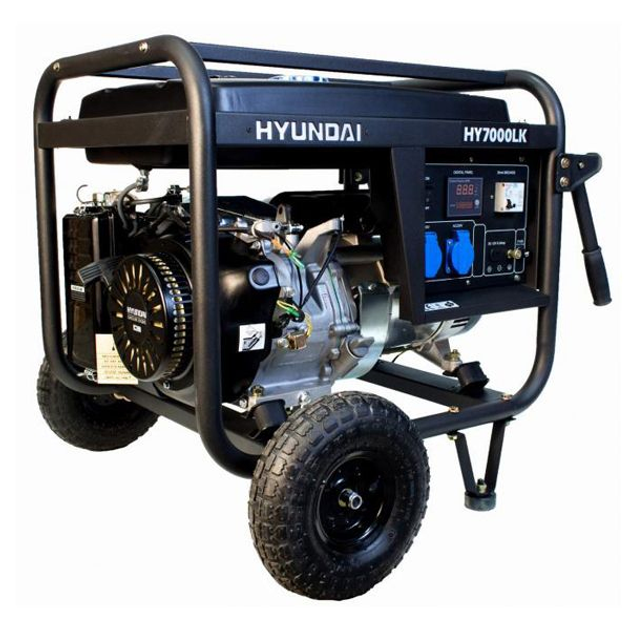 Генератор бензиновий HYUNDAI HY7000LK LED 5,5 кВт (ge-24274) – фото ...