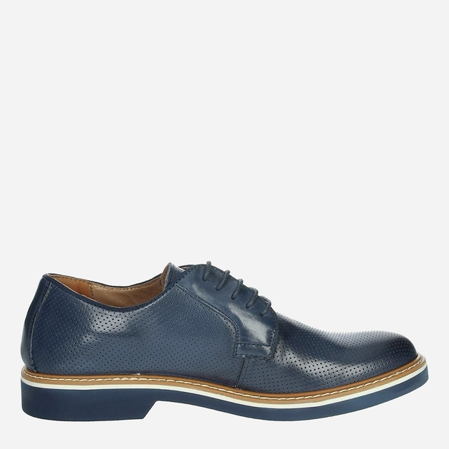 Buty derby męskie Imac 500450 28261/009 41 26.5 cm Niebieskie (5004501410288) - obraz 8