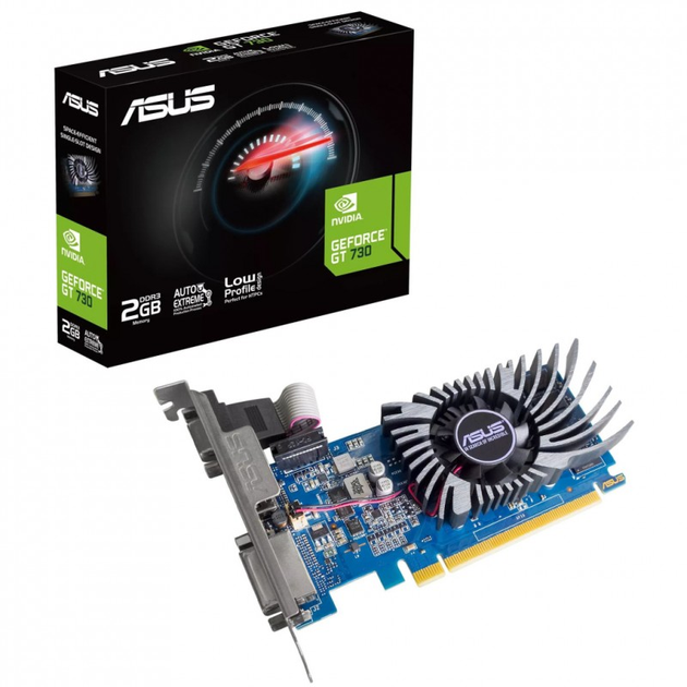 Видеокарта GeForce GT730 2048Mb ASUS (GT730-2GD3-BRK-EVO 60453) – фото ...