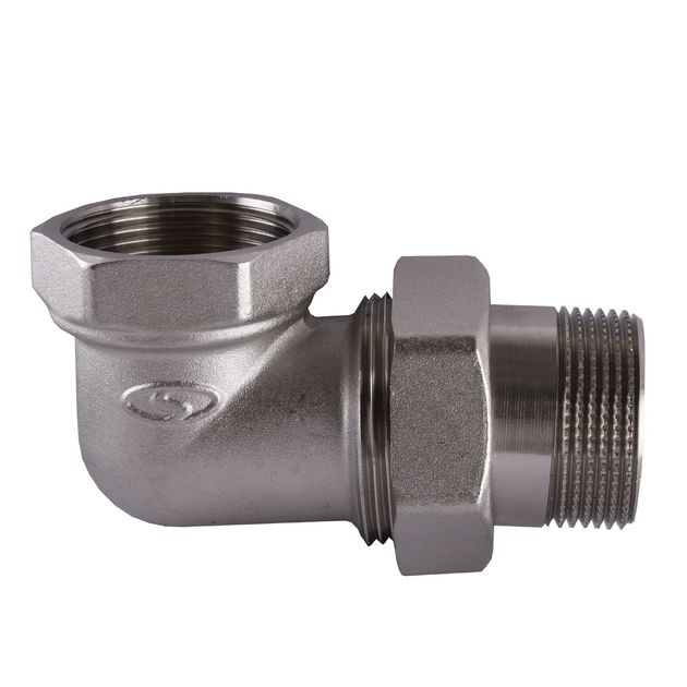 Сгон-американка угловой Solomon 1 1/4″ никель 1600 – фото, отзывы ...