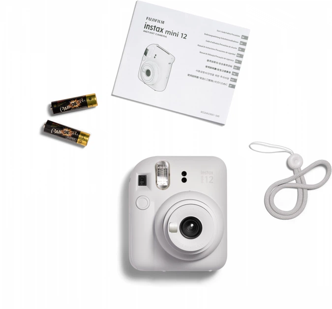 FUJIFILM Instax Mini 112 ホワイト ≡ Фотокамера моментальной печати Fujifilm Instax Mini 12