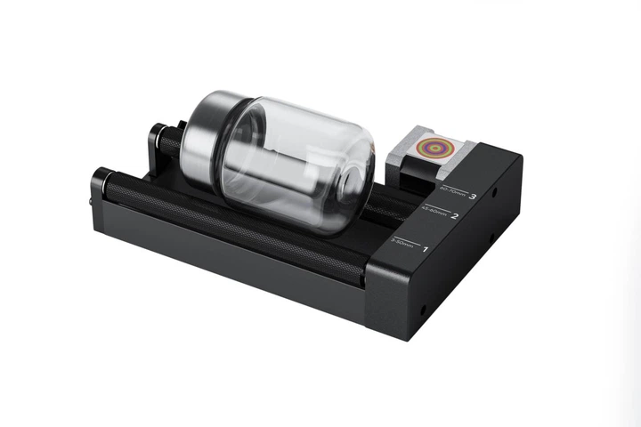 Модуль гравіювання круглих предметів Makeblock Roller Engraving Module для Laserbox Rotary та xTool D1 - изображение 5