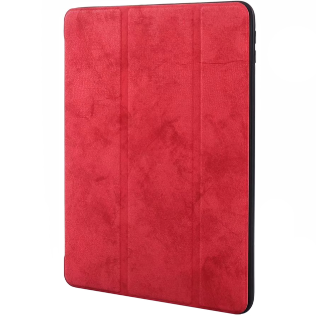 Чехол-книжка Comma Leather Case for iPad Pro 12.9 5th Gen 2021 M1, Red - изображение 2