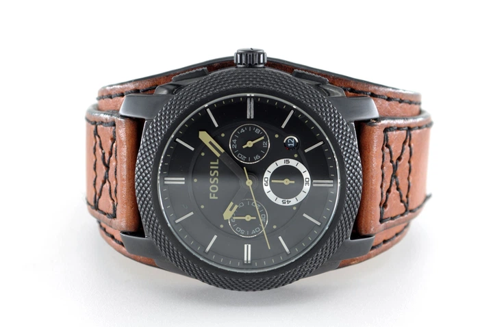 Мужские наручные часы Fossil FS4616 Коричневый / Кожа – купить