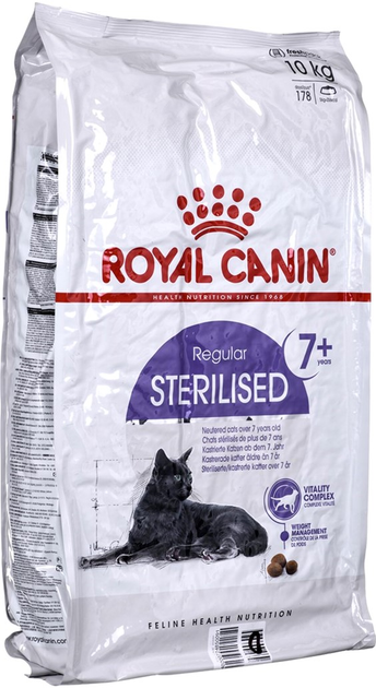 Sucha karma Royal Canin Sterilized 7+ Senior 10 kg (3182550805629) - obraz 1