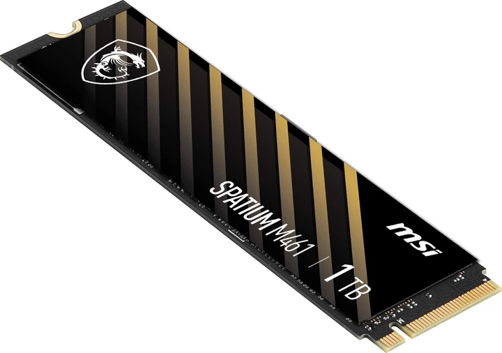 SSD диск MSI Spatium M461 1TB NVMe M.2 2280 PCIe 4.0 x4 QLC (S78-440L1D0-P83) - зображення 3
