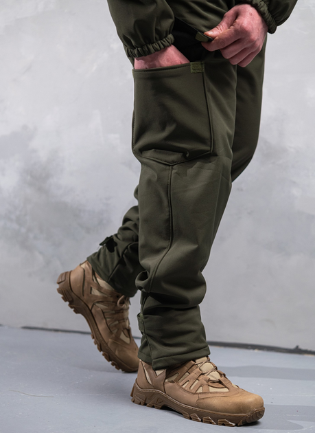 Тактичні штани Softshell Олива НГУ (Розмір 46) - зображення 2