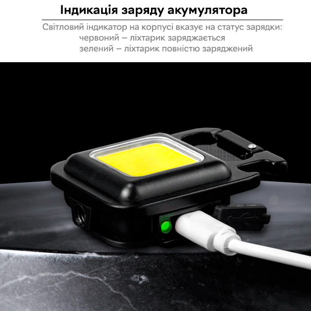 Ліхтар акумуляторний портативний RZTK Light COB - зображення 4