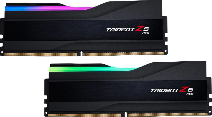 Pamięć RAM G.Skill DDR5-8000 32768MB PC5-64000 (Kit of 2x16384) Trident Z5 RGB Black (F5-8000J3848H16GX2-TZ5RK) - Zdjęcie 1 Pamięć RAM G.Skill DDR5-8000 32768MB PC5-64000 (Kit of 2x16384) Trident Z5 RGB Black (F5-8000J3848H16GX2-TZ5RK) - obraz 1