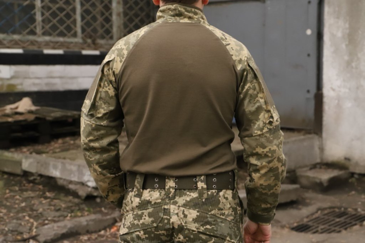Тактична рубашка УБАКС. Бойова сорочка UBACS з довгим рукавом (піксель) розмір 62 (BEZ-2210) - изображение 2
