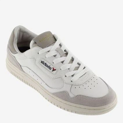 Sneakersy męskie skórzane do kostki Victoria 8800104-12 46 30.1 cm Białe (8433101070870) - obraz 2
