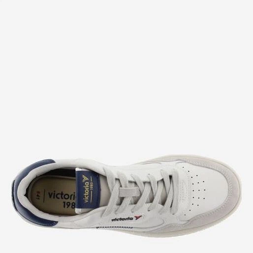Sneakersy męskie skórzane do kostki Victoria 8800104-30 39 25.3 cm Białe (8433101070917) - obraz 4