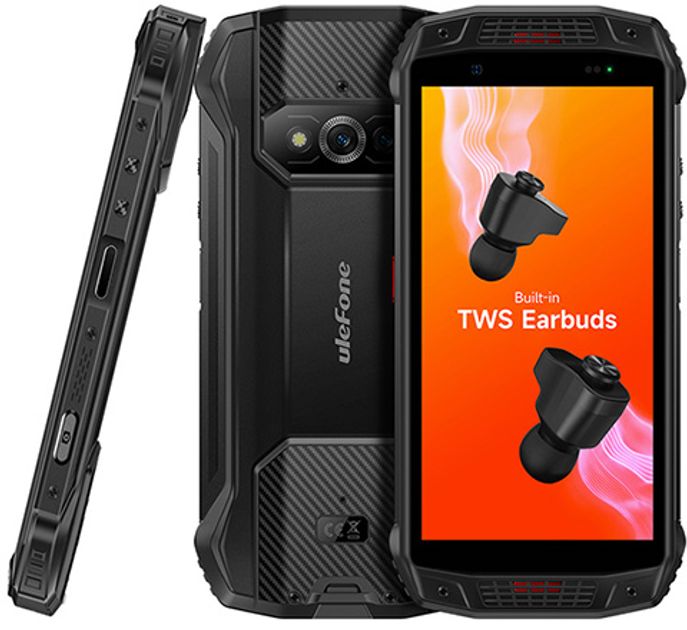 Smartfon Ulefone Armor 15 6/128GB Black - obraz 5