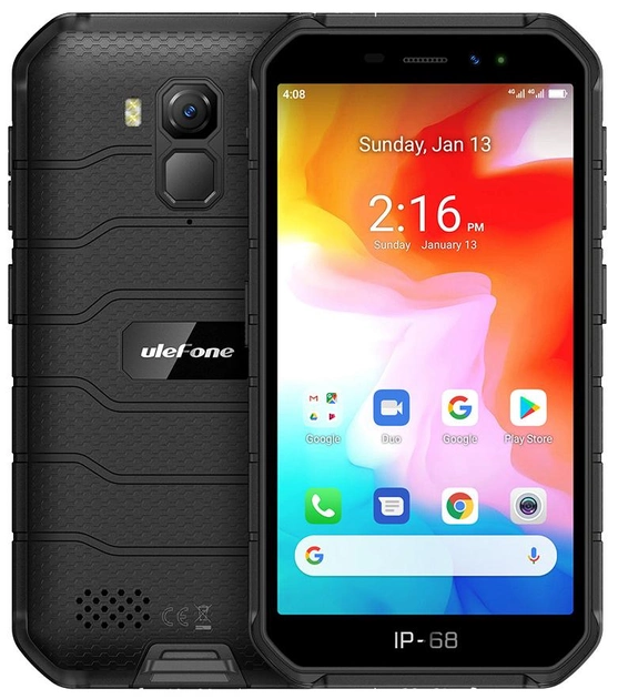 Smartfon Ulefone Armor X7 Pro 4/32GB Black - obraz 1