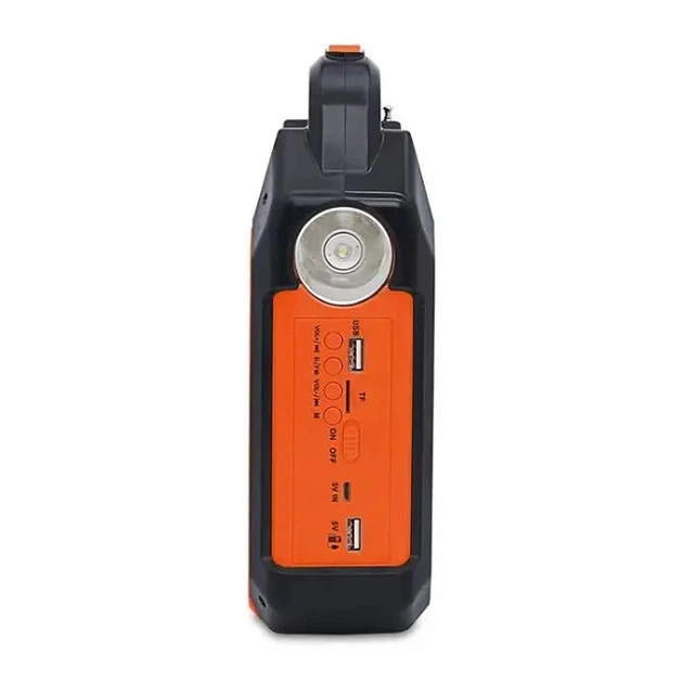 Аварийный фонарь с функцией Power Bank и радио с Bluetooth EP0188 с