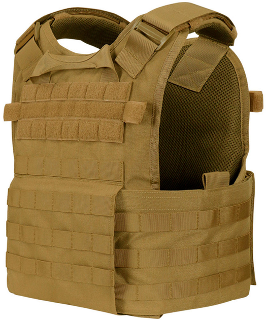 Жилет тактичний Condor Modular Operator Plate Carrier з кишенями під м'які бічні пластини к:койот (161671) 1432.03.89 - изображение 2